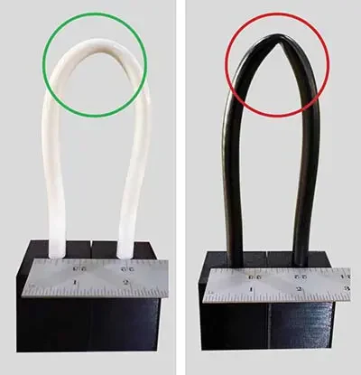Bend test DuraLink vs competencia